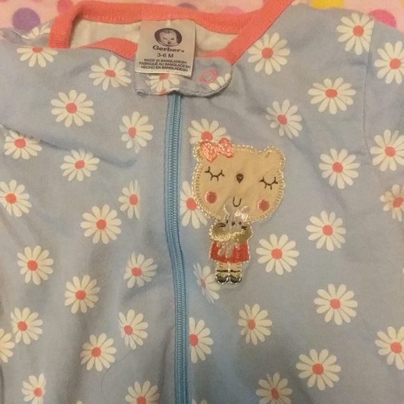 Set of two footed pajamas - Picture 2 of 4